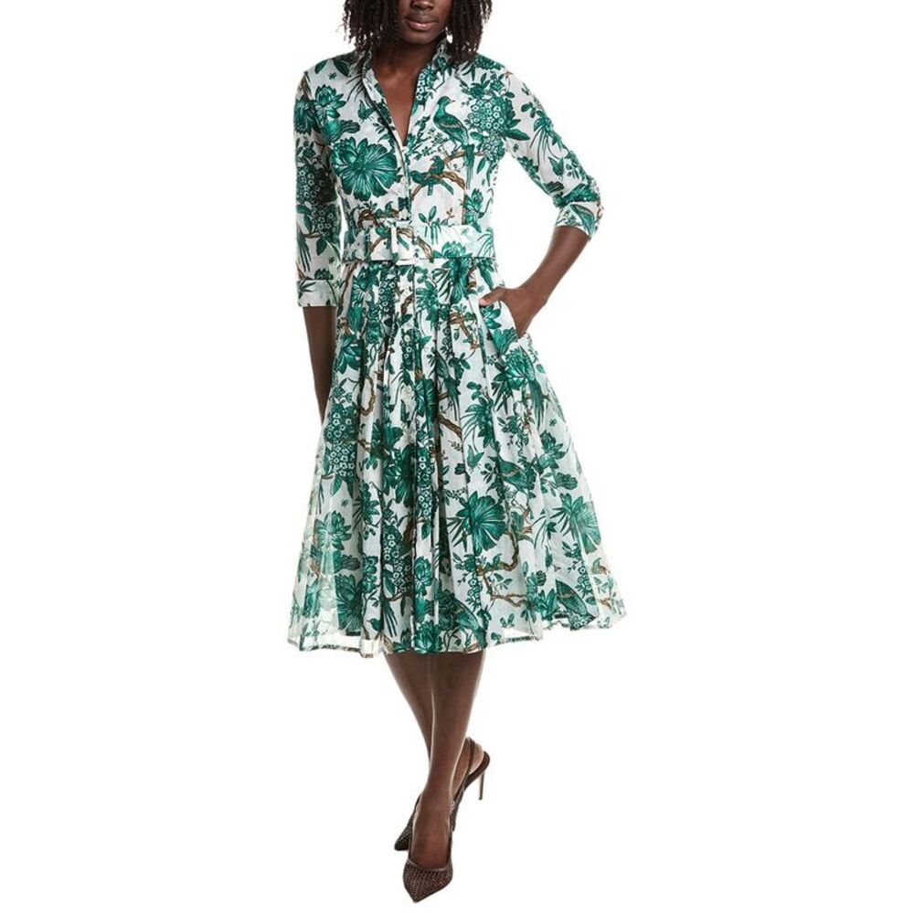 Samantha Sung Womens Audrey Shirtdress